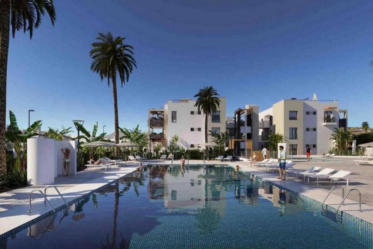 Green View Luxury Appartment In New Complex Pueblo Majorero Next To Golf Course 5 Min Walk From The Beach And Atlantico Shopping Centre In Caleta De Fuste Next To Cassino And Elba Sara Hotel 2 Bedrooms 2 Bathrooms Huge Terace! Luaran gambar