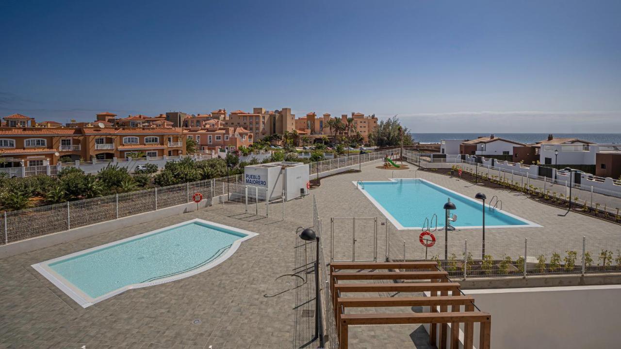 Green View Luxury Appartment In New Complex Pueblo Majorero Next To Golf Course 5 Min Walk From The Beach And Atlantico Shopping Centre In Caleta De Fuste Next To Cassino And Elba Sara Hotel 2 Bedrooms 2 Bathrooms Huge Terace! Luaran gambar